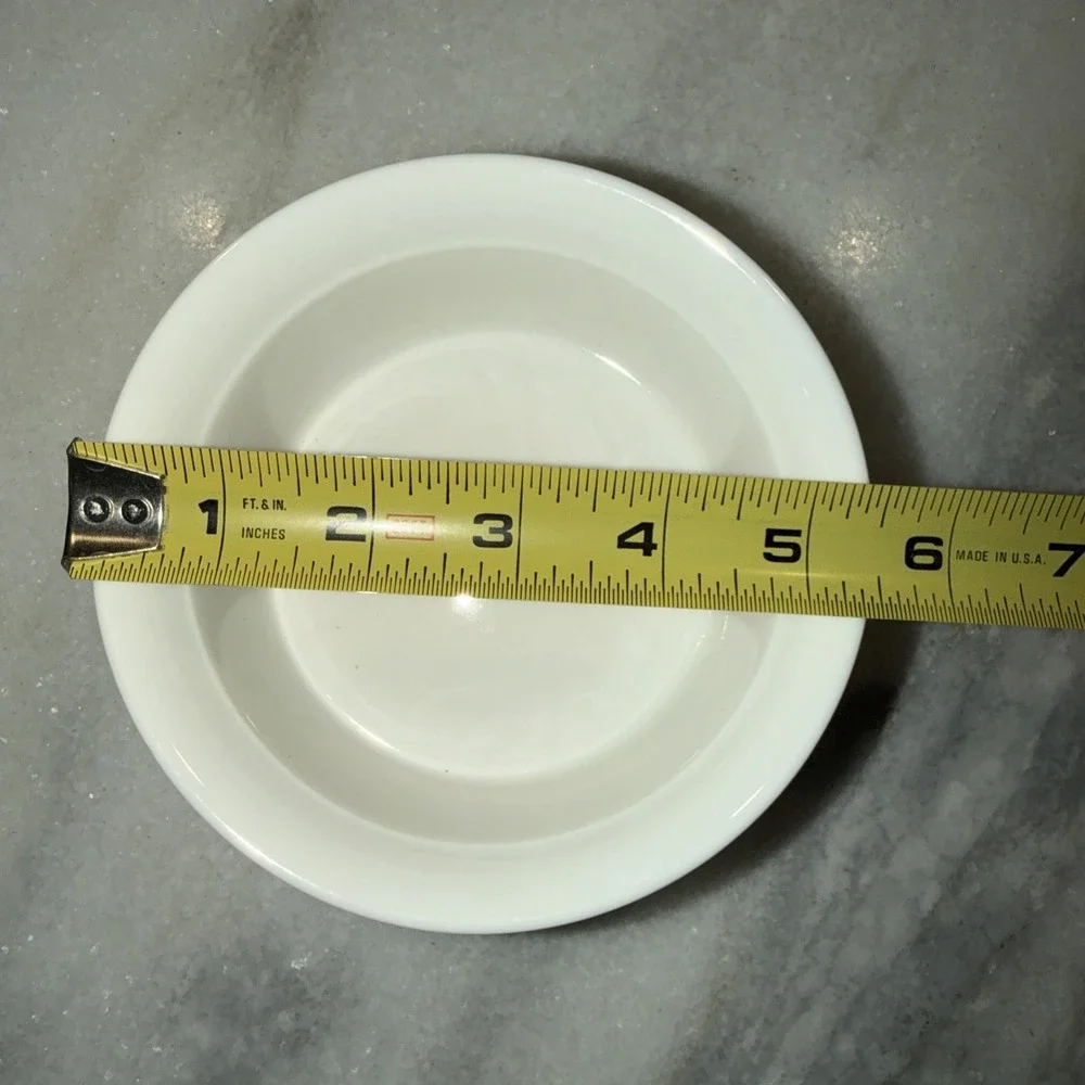 Case Of 12 ONEIDA OVENBRITE RAMEKINS‎ CASSEROLESOUFFLÉ WHITE PORCELAIN 12oz 5.5